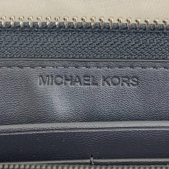 Michael Kors Cooper Greyson Wallet MK Logo Zip Around Wallet - Picture 5 of 13